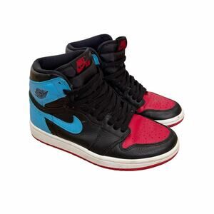 Jordan 1 Retro High NC to Chi Black Red Blue Sz 7